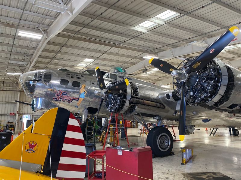 The Maintenance Hangar and Restoration Shop