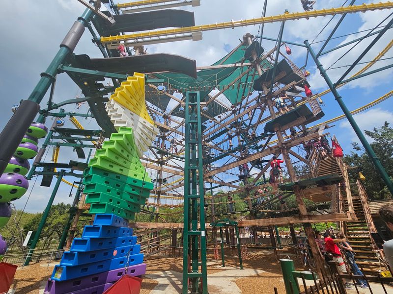 The Maze, The Zipline, And The Ropes Course The Maze, The Zipline, And The Ropes Course