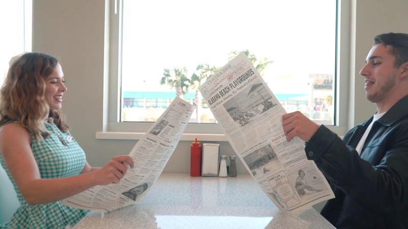 The Newspaper Menu and Other Clever Touches