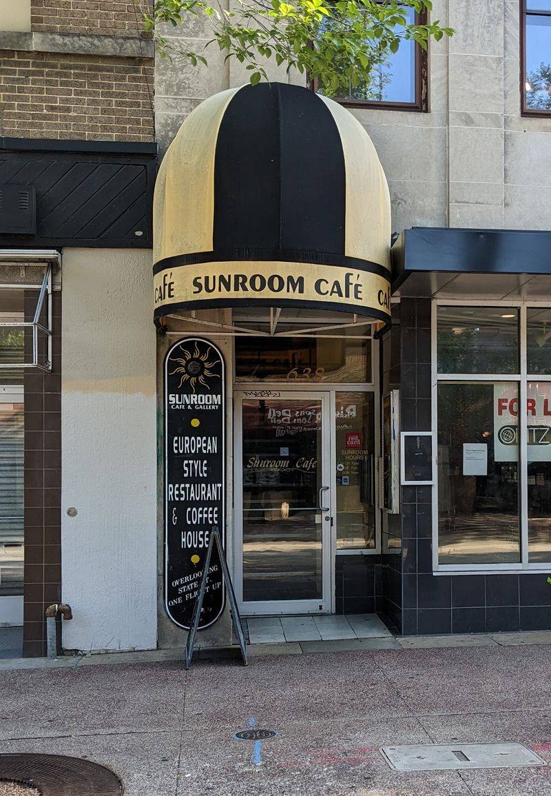 The Nook aside, try Kavanaugh's Esquire Club pie tradition at Sunroom Cafe, Madison, Wisconsin