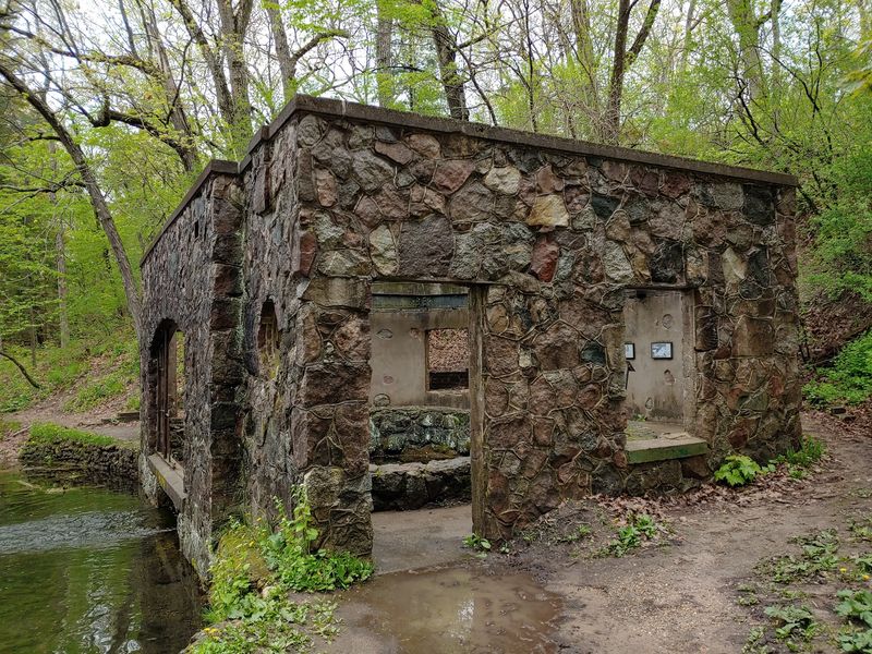 The Old Springhouse With Undeniable Presence The Old Springhouse With Undeniable Presence