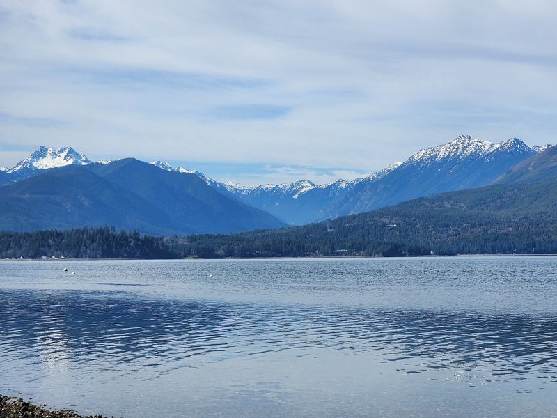 The Olympic Mountains On Full Display