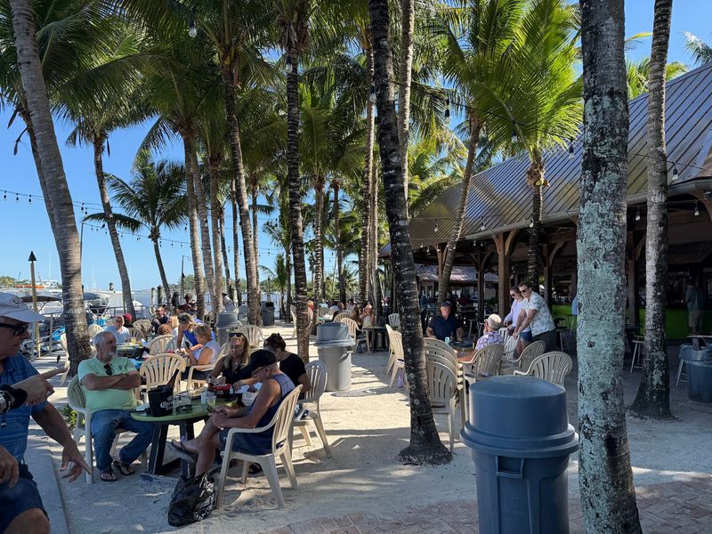 The Open-Air Tiki Bar Atmosphere