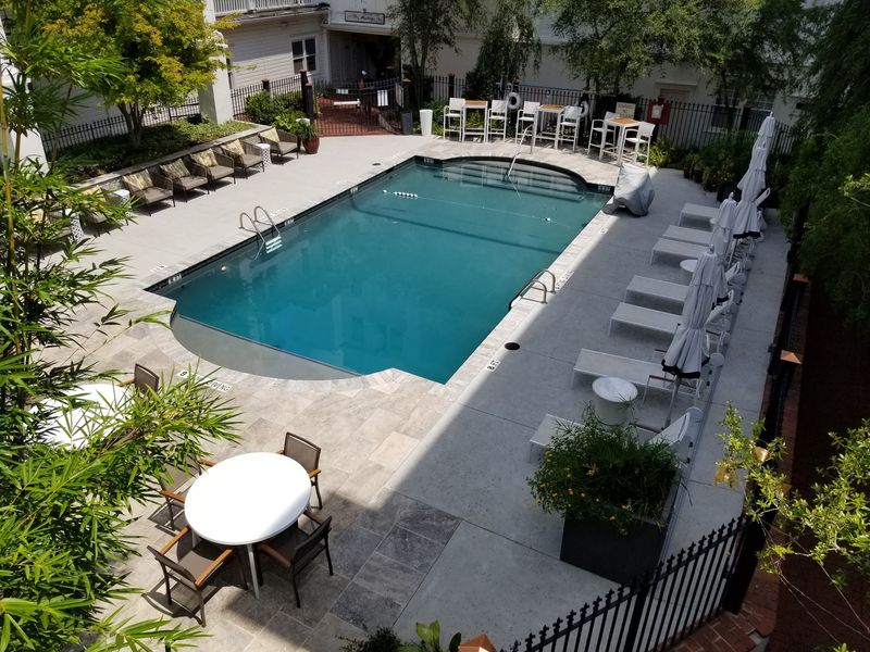 The Outdoor Pool and Fitness Options