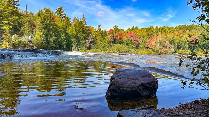 The Peaceful Lower Falls