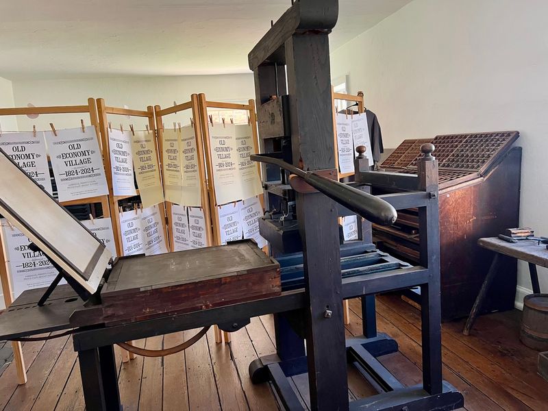 The Printing Press in Action