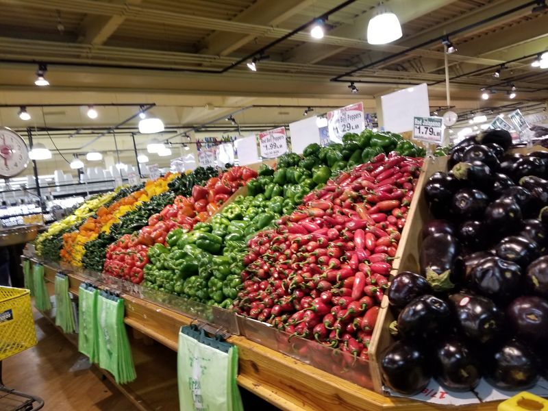 The Produce Section Bursting With Color