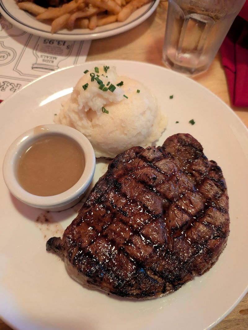 The Rib-Eye That Anchors The Menu