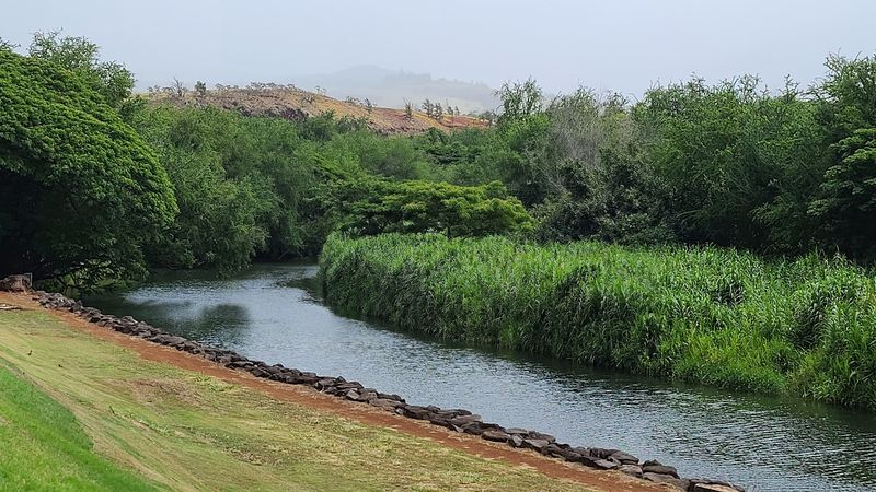 The River and Valley That Frame the Town