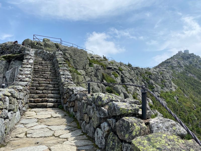 The Rocky Staircase and the Elevator Through Rock
