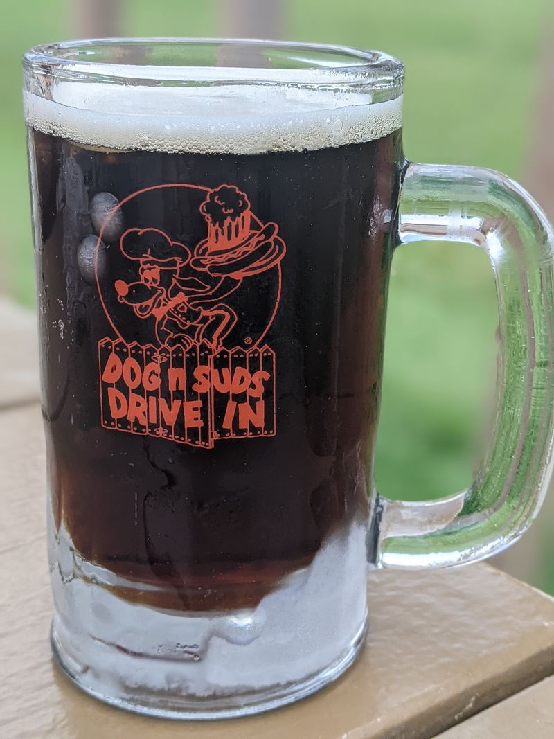 The Root Beer in a Frosted Mug