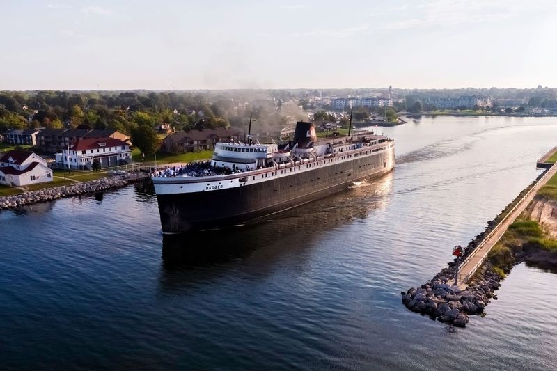 The SS Badger Car Ferry