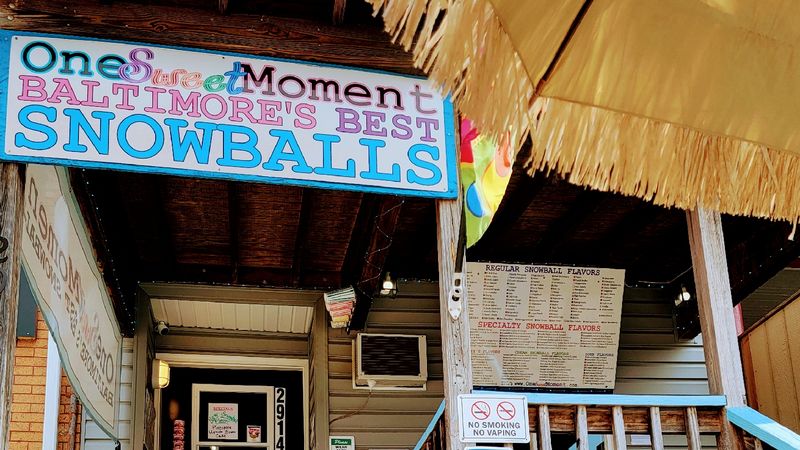 The Snowball Stand, Baltimore