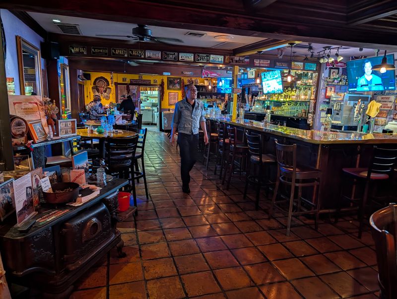 The Sports Bar Area With a Surprisingly Cozy Vibe