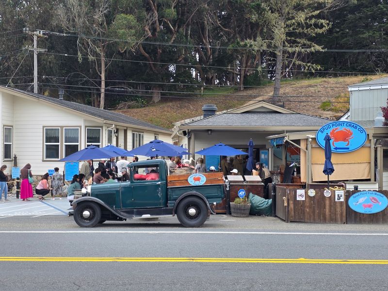 The Spud Point Crab Company, Bodega Bay, California The Spud Point Crab Company, Bodega Bay, California