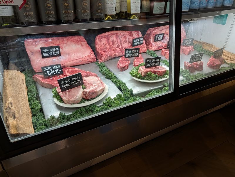 The Steak Display That Shows They Mean Business