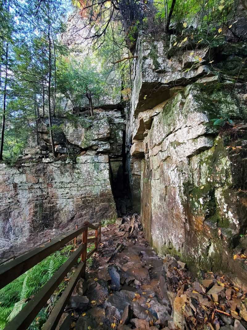 The Steep Trek To The Base