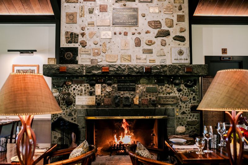 The Stone Fireplace With a Story to Tell