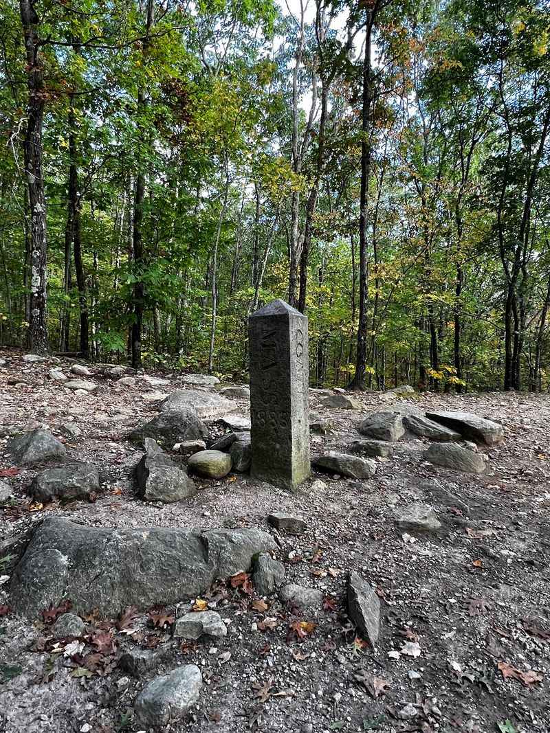 The Tri-State Marker Where Three States Meet