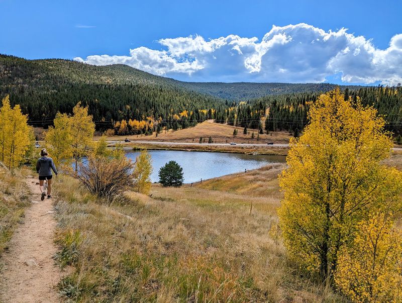 The Visitor Center and Its Trout Pond