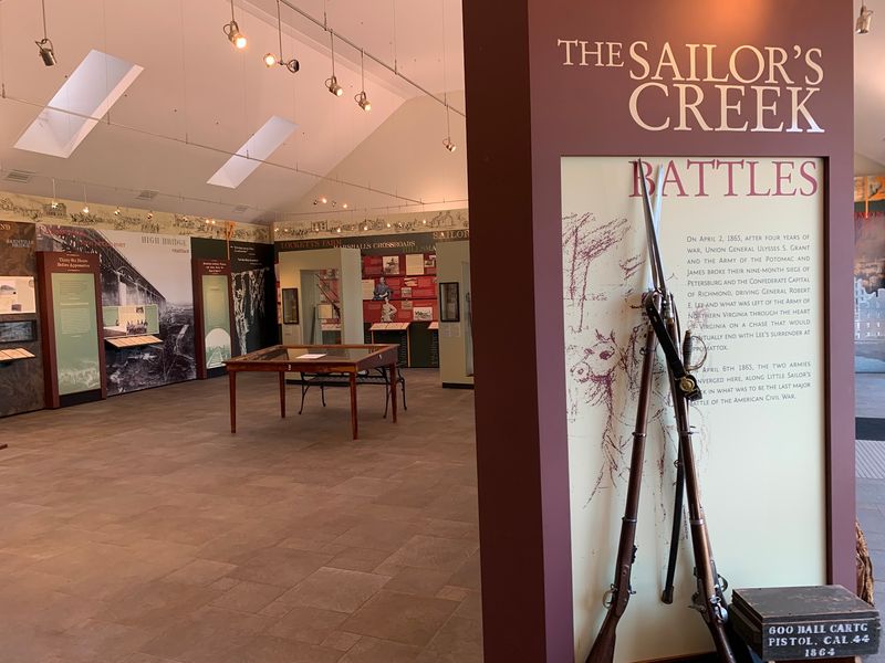 The Visitor Center's Collection of Battlefield Artifacts