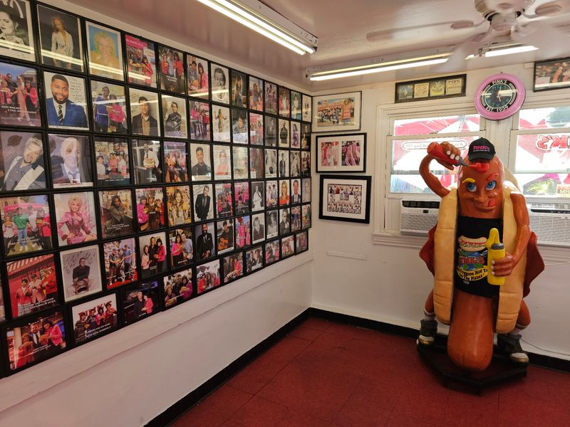 The Wall of Celebrity Photos