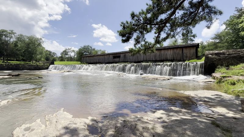 The Waterfall Below the Dam