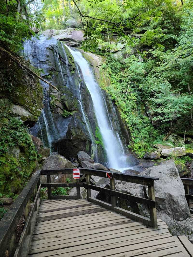 The Waterfall That Anchors The Park