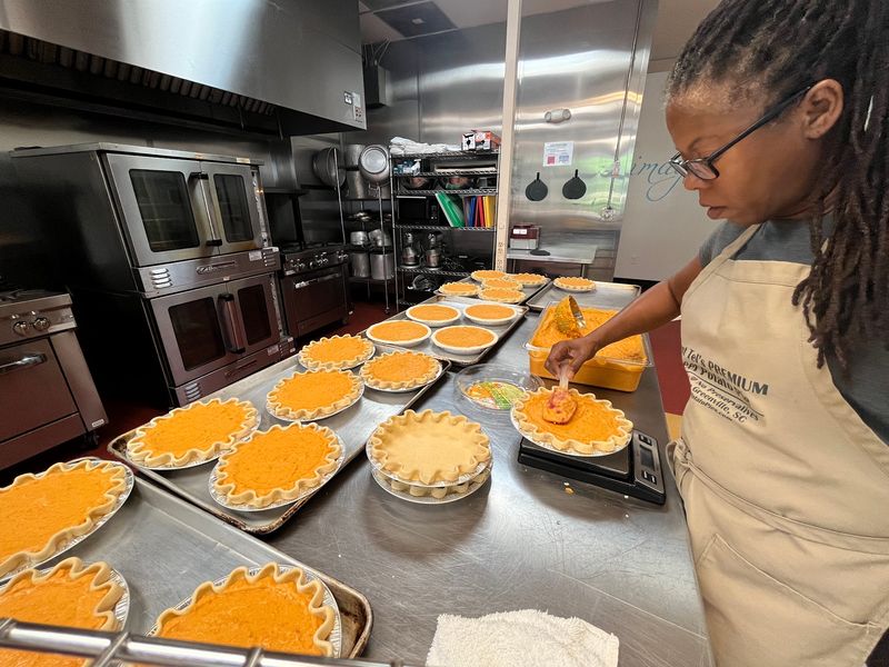 The Woman Behind the Pie