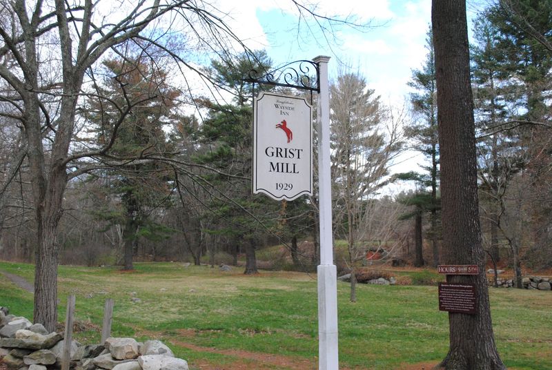 The Working Grist Mill Down the Road