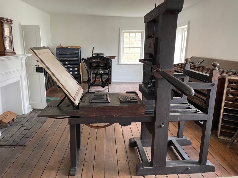 The Working Printing Press