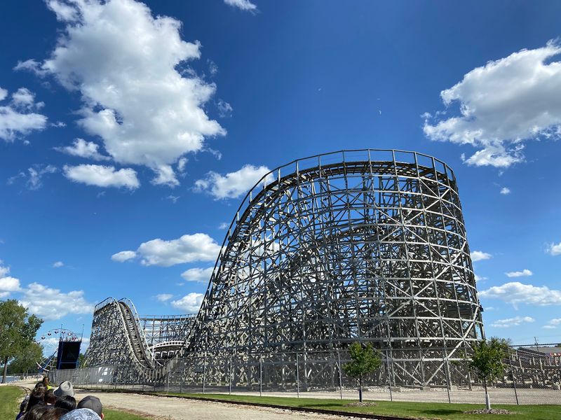 The Zippin Pippin And Its Wooden Coaster Charm