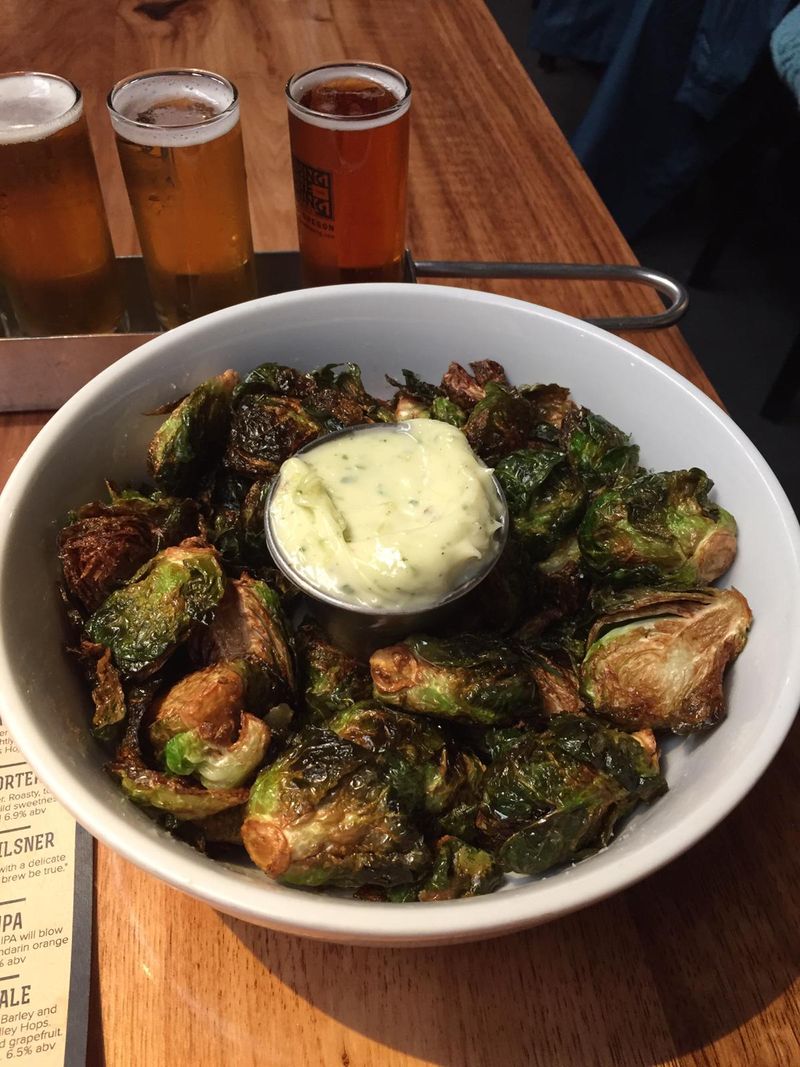 Those Famous Fries and Sprouts