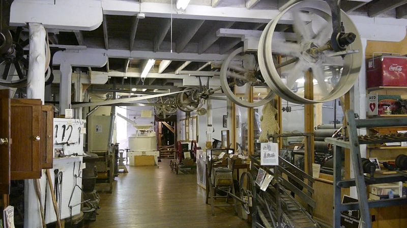 Three Floors of Antique Machinery