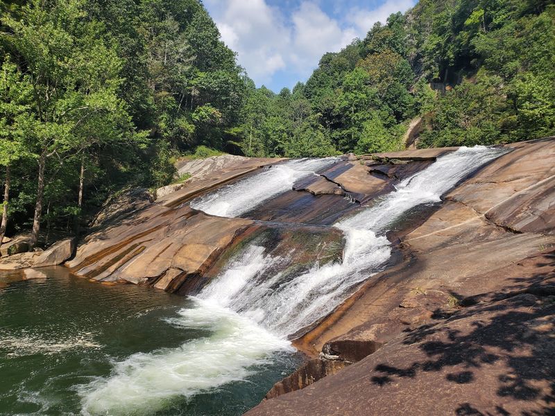 Three Waterfalls on a Single Trail