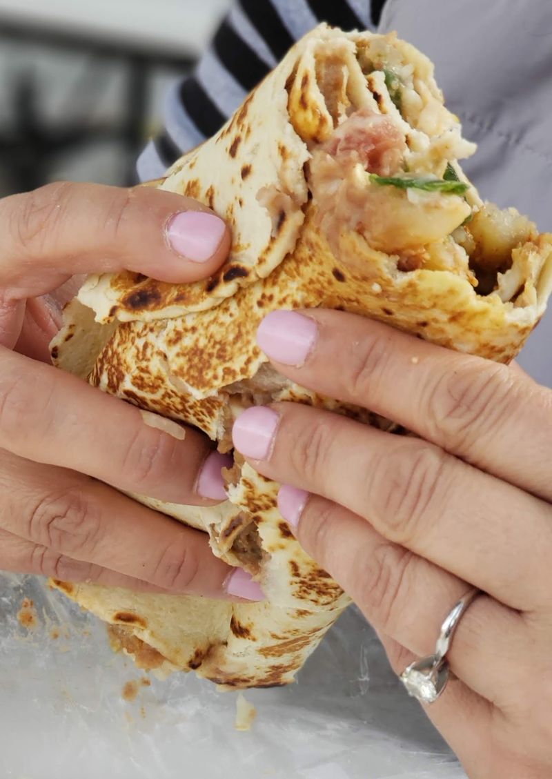 Tortillas Rolled By Hand In Front Of You Tortillas Rolled By Hand In Front Of You