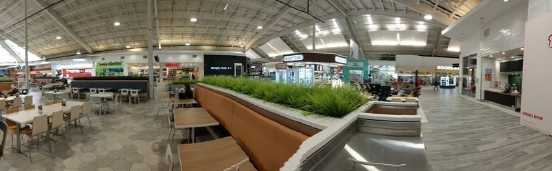 Two Food Courts and Plenty of Places to Refuel