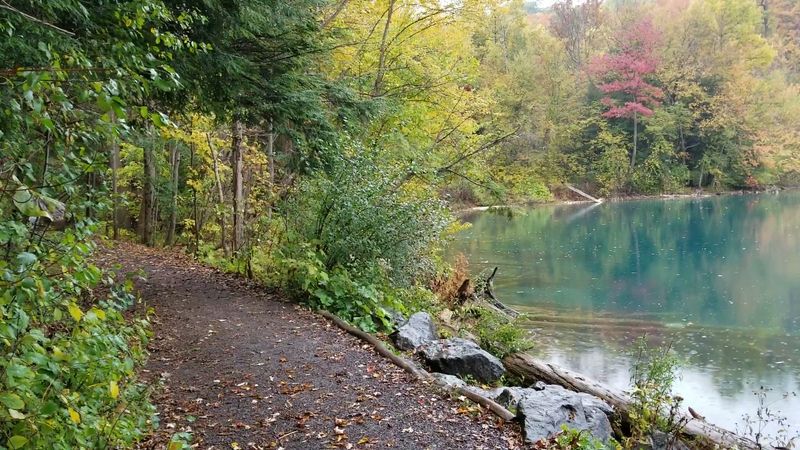Two Miles Of Trails Around The Water