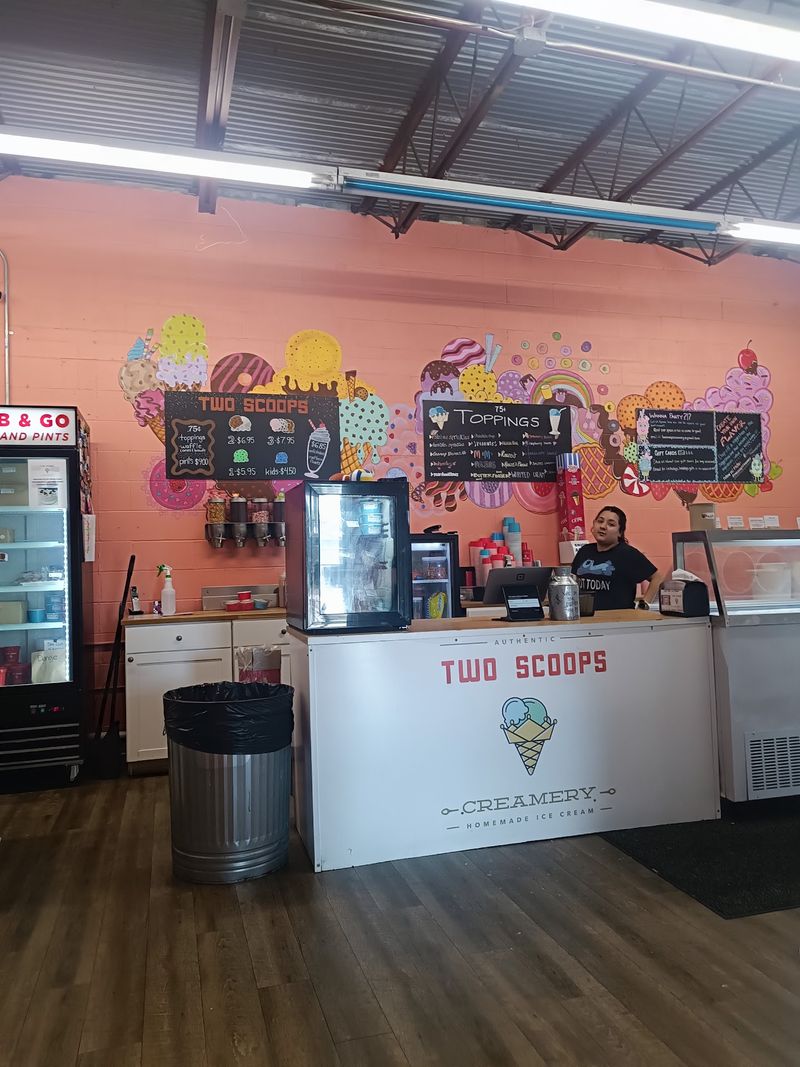 Two Scoops Creamery, Charlotte, North Carolina Two Scoops Creamery, Charlotte, North Carolina