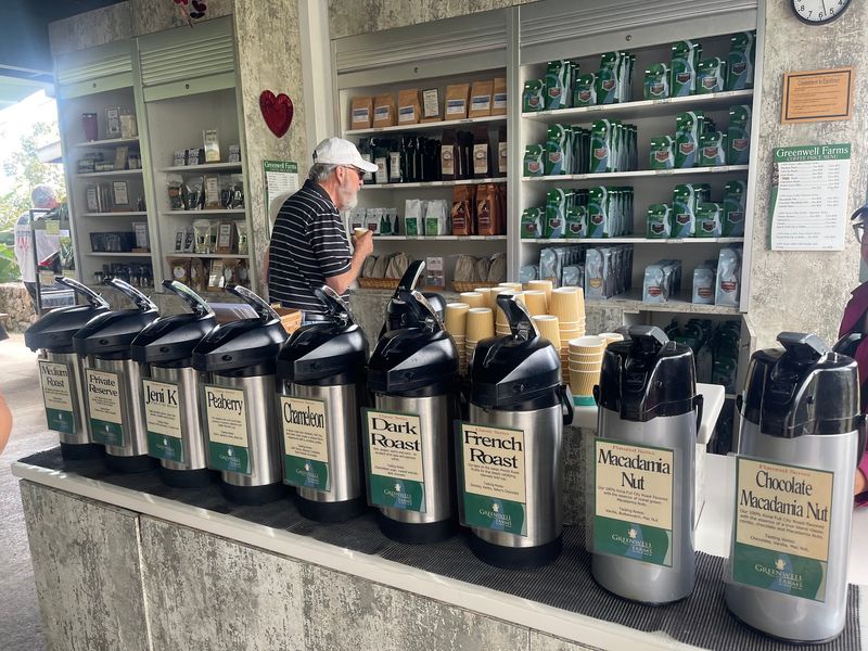 Unlimited Samples of Kona Coffee