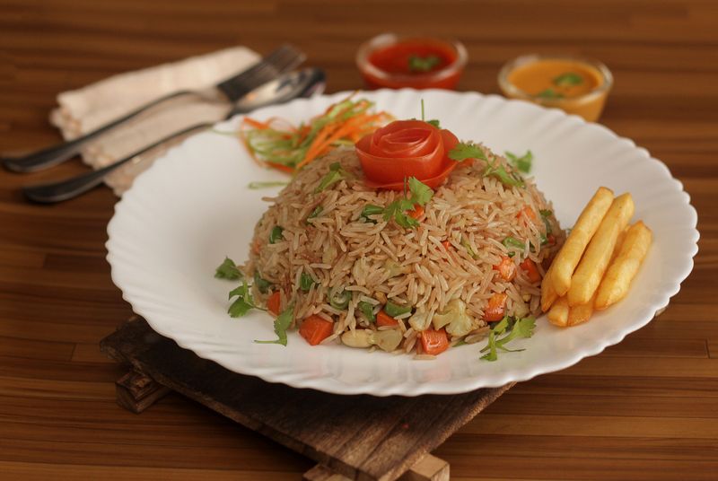 Vegetable Fried Rice Vegetable Fried Rice