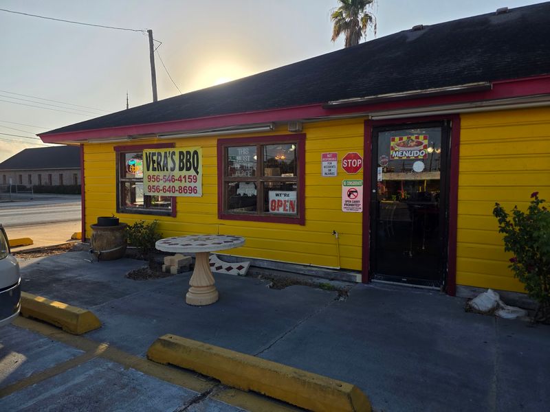 Vera's Backyard Bar-B-Que, Brownsville, Texas Vera's Backyard Bar-B-Que, Brownsville, Texas