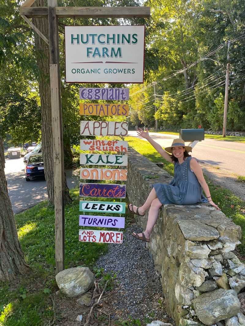 Verrill's neighbor Hutchins Farm, Concord, MA