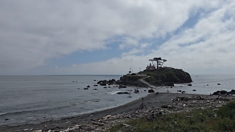 Views of the Battery Point Lighthouse