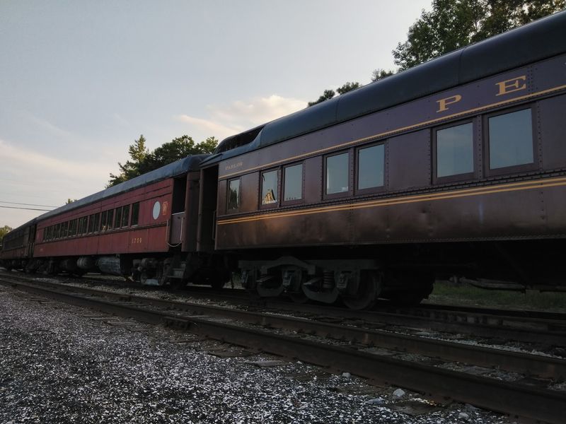 Vintage Rail Cars With Room to Spread Out