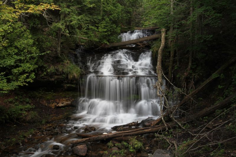 Wagner Falls, Munising, Michigan