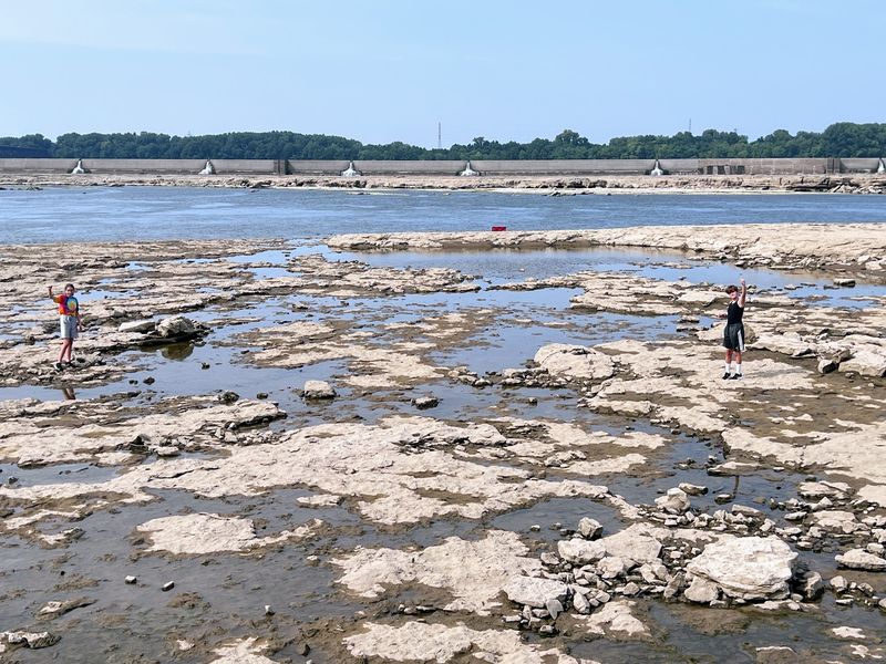 Walking Directly Onto the Ancient Rock Surface