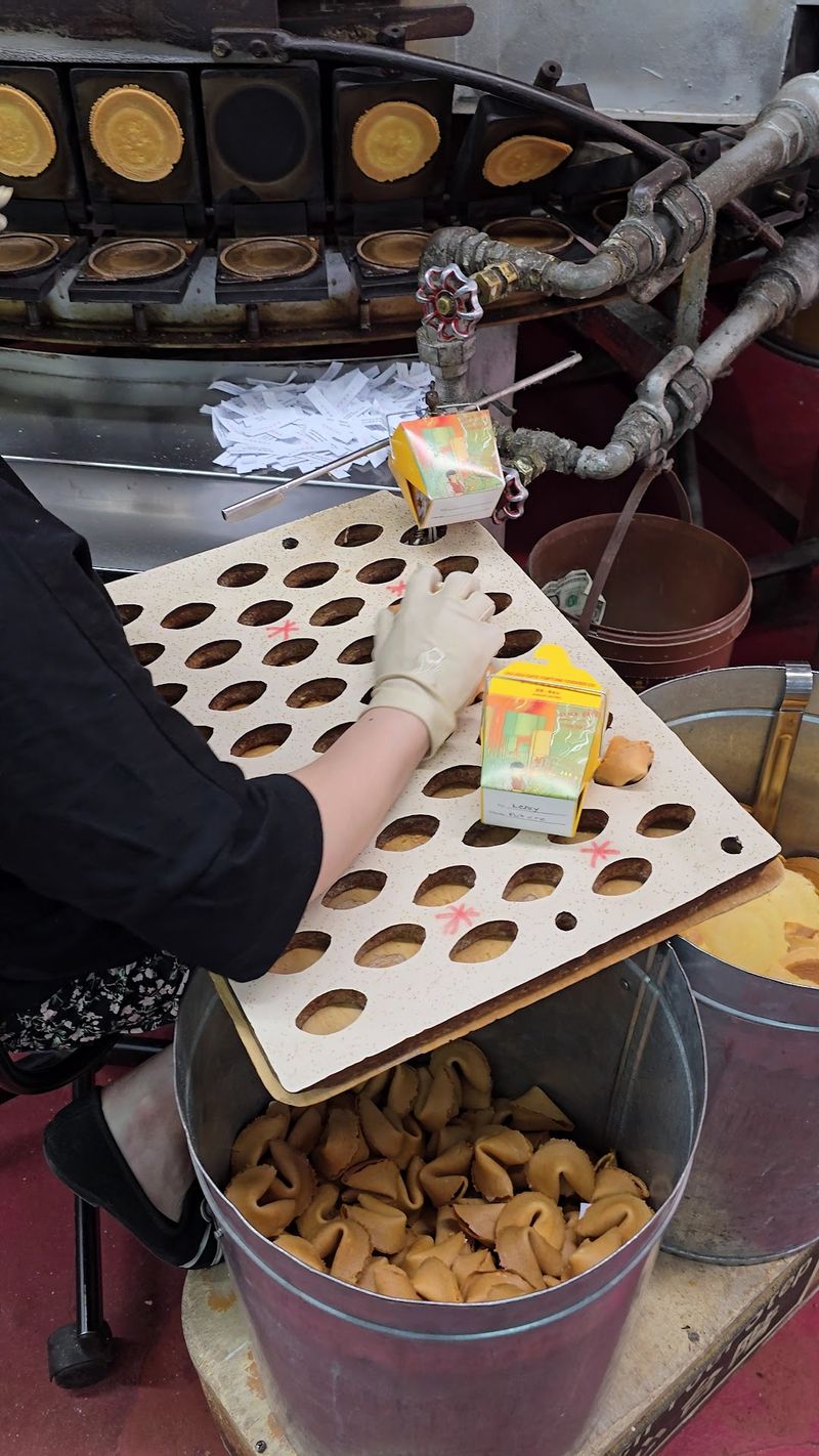 Watching The Cookies Folded By Hand