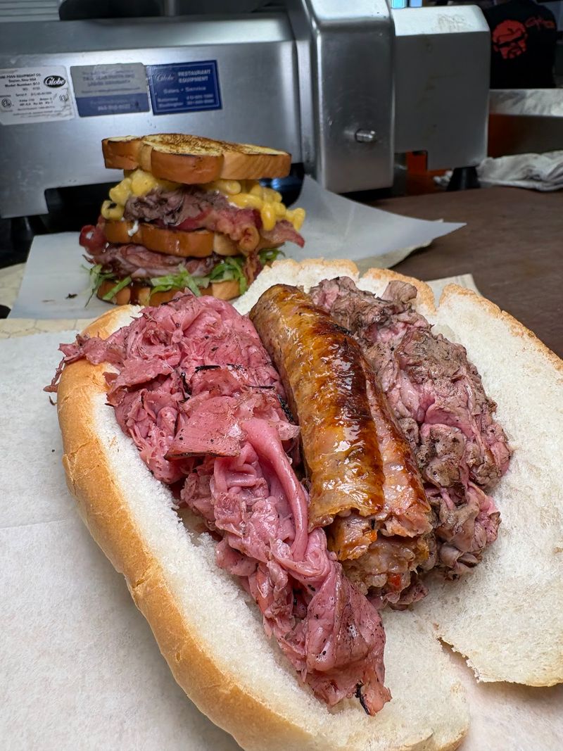 Watching The Mounds Of Meat