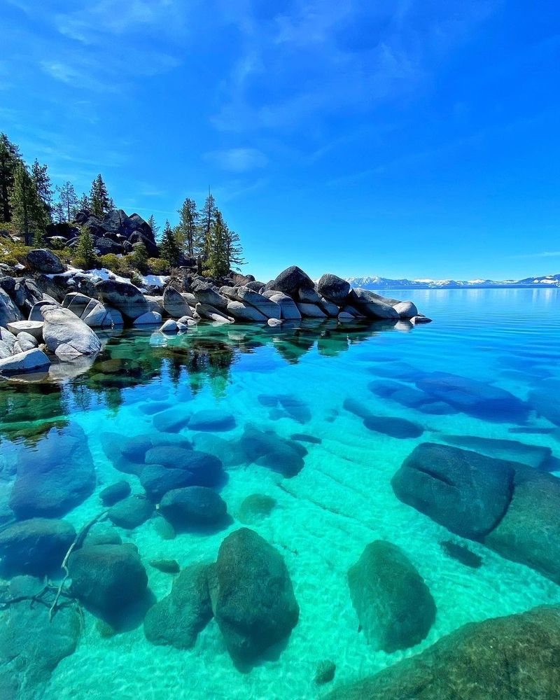 Water Clear Enough to See the Bottom Water Clear Enough to See the Bottom